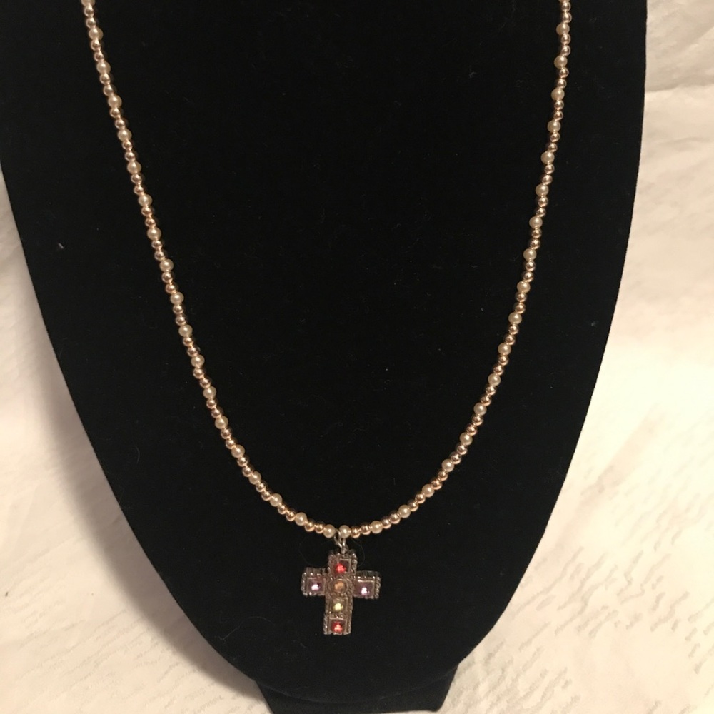 6 Stone color cross